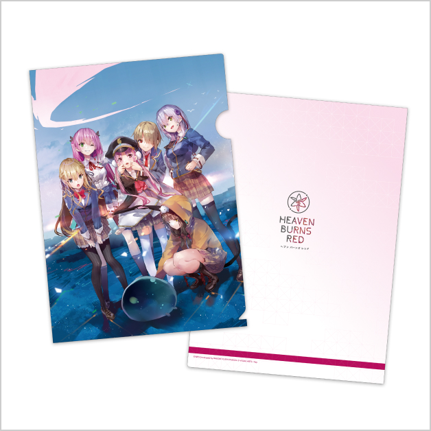 ヘブバン展限定♦︎匿名発送♦︎【ヘブンバーンズレッド】クリアファイル6枚セット ヘブバン展限定♦︎匿名発送♦︎【ヘブンバーンズレッド】クリア